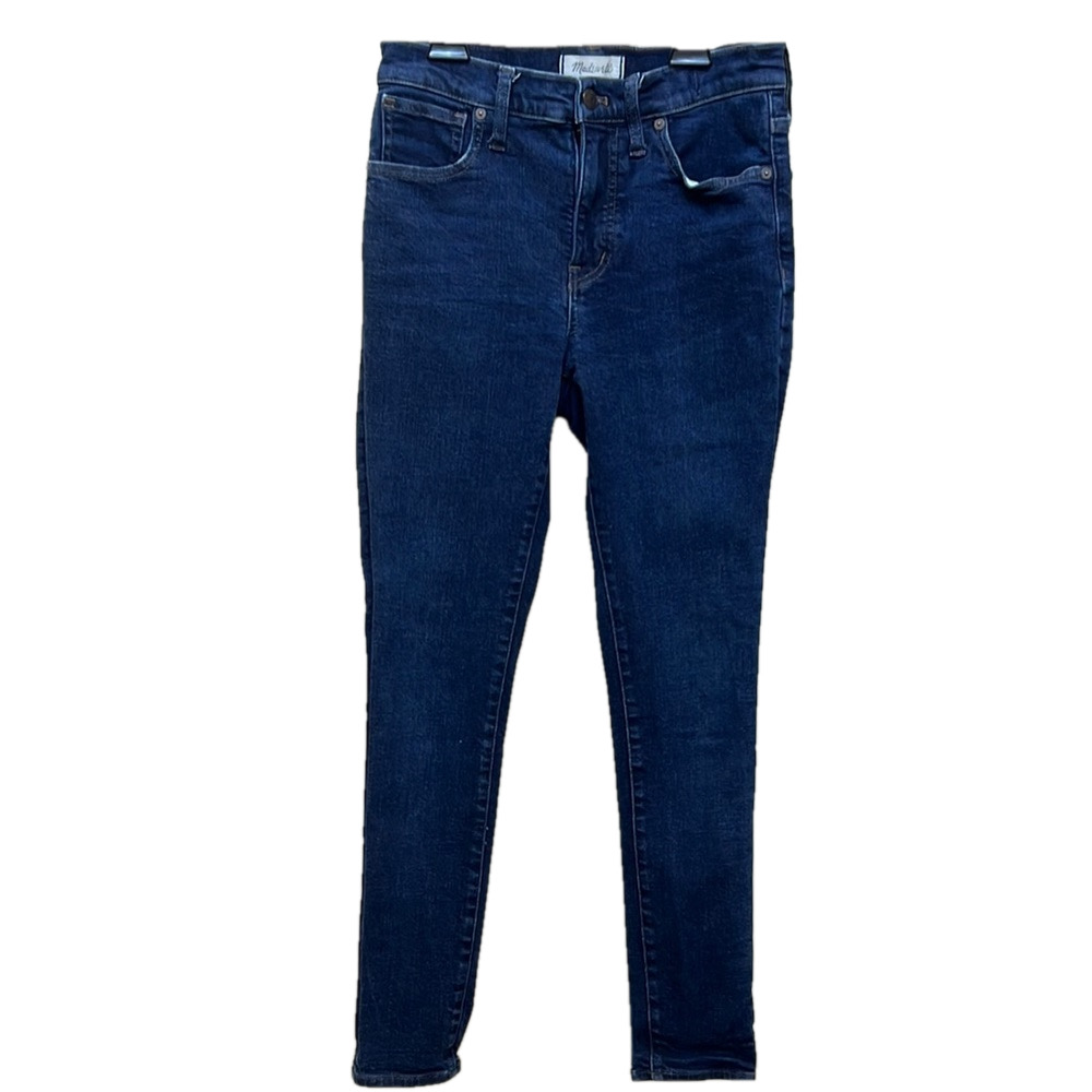 Madewell 9" Skinny Mid-Rise Jeans - Picture 1 of 13